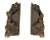 This pair of antique carvings from mid 19th century China are handcrafted from fine wood and feature intricate details and...