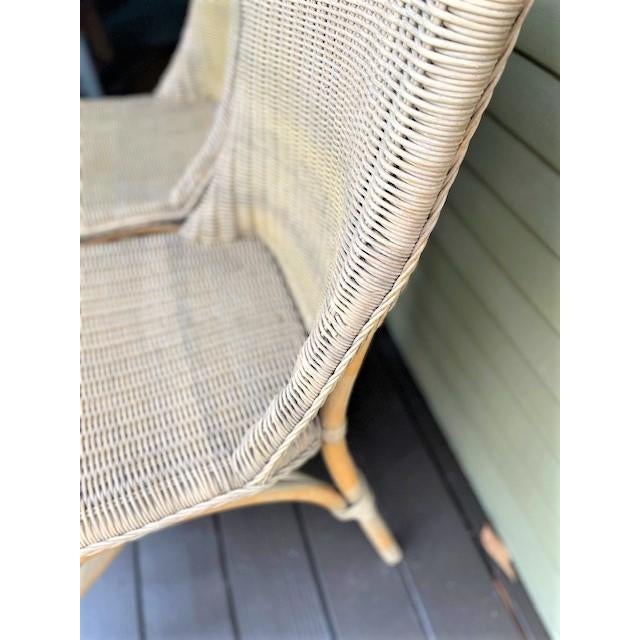 2000s Wicker Side Chairs Set of 2 Chairish