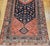 Persian Antique Malayer Tribal Gallery Rug, Hand-Knotted Wool, Geometric Pattern, 5x13, Terracotta & Navy For Sale - Image 3 of 18