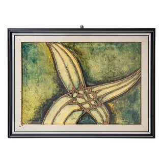 Modern Abstraction, 1973, Collage For Sale