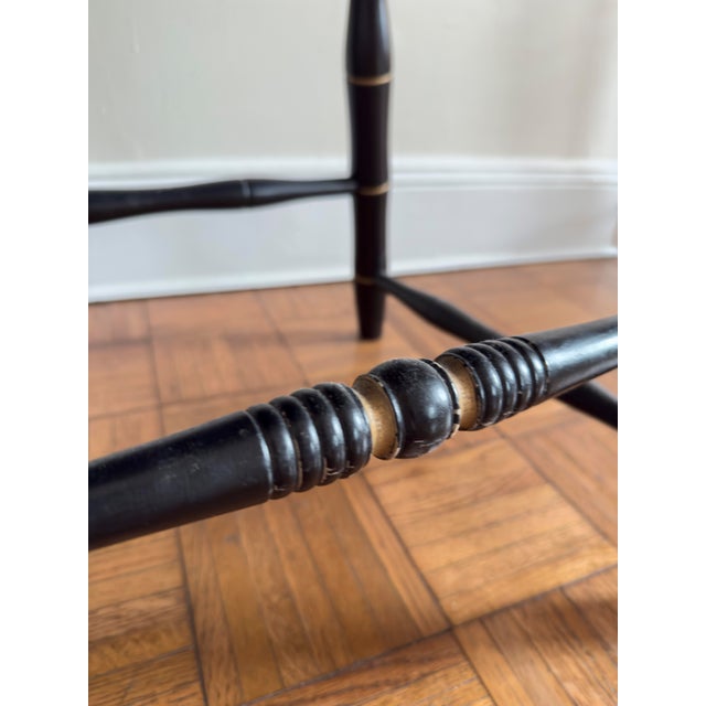 Late 20th Century University of Chicago Captain’s Chair, Windsor-Style Armchair For Sale - Image 15 of 17