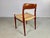Teak Dining Chairs Papercord Seats from J.L. Møllers, Customizable Reupholstery, 1960s, Set of 4 For Sale - Image 6 of 11