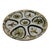 Mid 20th Century Quimper Keralac G6 Oyster Plate For Sale