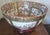 Mid Century Chinese Export Rose Medallion Punch Bowl on Wood Stand For Sale - Image 4 of 11