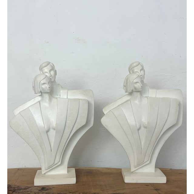 Postmodern Art Deco Style Bookends by Ted Balkwill for Lindsey B. Balkweill, 1980s, Set of 2 For Sale - Image 11 of 16