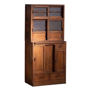 Japanese Mizuya Dansu in Keyaki Wood, 1930 For Sale