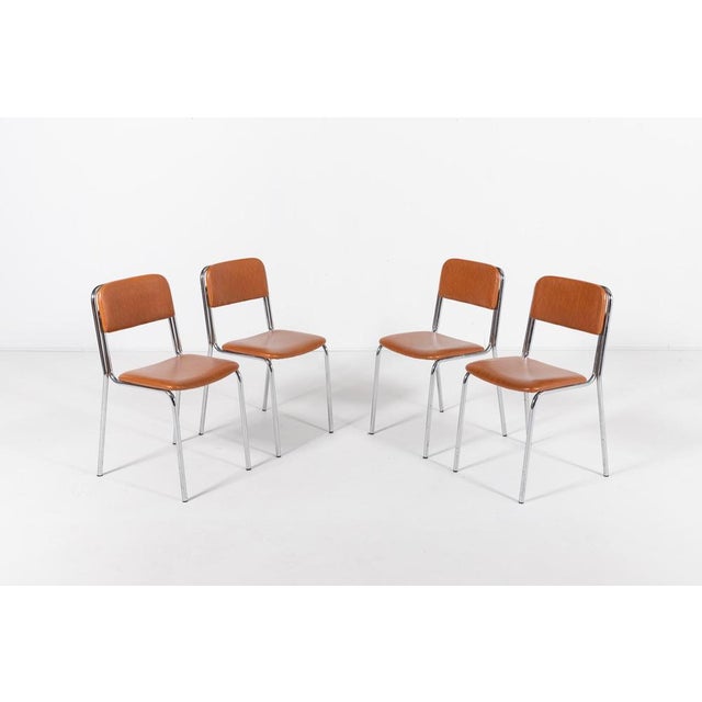 Set of Mid-Century Modern Italian Chairs, 1960s For Sale - Image 10 of 10
