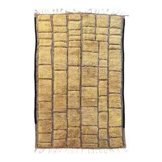 Moroccan Mrirt Rug Handmade Wool For Sale