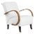 1930s Czech Wooden Armchair by J. Halabala For Sale