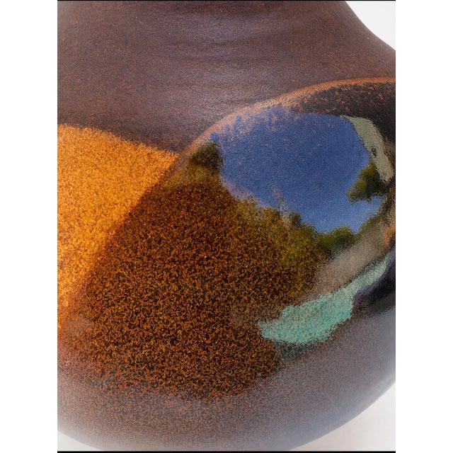 Mid 20th Century Robert Maxwell Mid-Century Studio Pottery Vase For Sale - Image 5 of 9