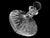 Mid 20th Century Crystal Tilted "Spinning" Top Decanter For Sale - Image 4 of 7