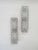 An elegant pair of original german erco leuchten wall sconces, model 4385, dating from the mid-century modern period,...