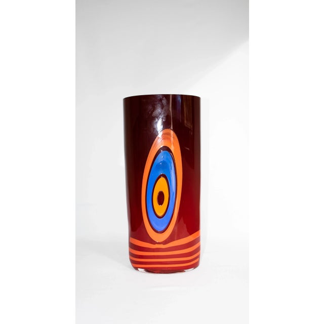 1990s Tramonto in Laguna Vase by Carlo Moretti, 1998 For Sale - Image 5 of 7
