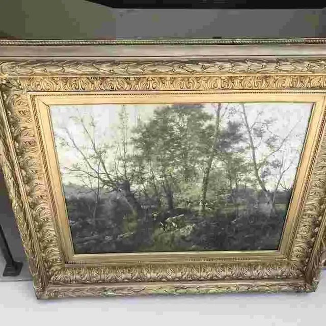 French 19th C. Charles Felix Edouard Deshayes Painting For Sale - Image 3 of 9