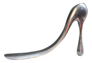 Shoehorn in Cast Aluminum by Manolo Blahnik for Habitat