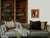 “Romantic” Abstract Art in 1860's Antique Frame, Transitional Living Room Art by JTS For Sale - Image 4 of 9