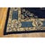 1900 - 1909 1900s Blue Classic Greek Key Swastika Anitque Chinese Peking Wool Room Size Rug For Sale - Image 5 of 10