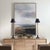 Lowlands Framed Canvas Displays An Abstract Landscape In A Palette Of Grays, Blues, And Warm Browns. A Double Gallery...