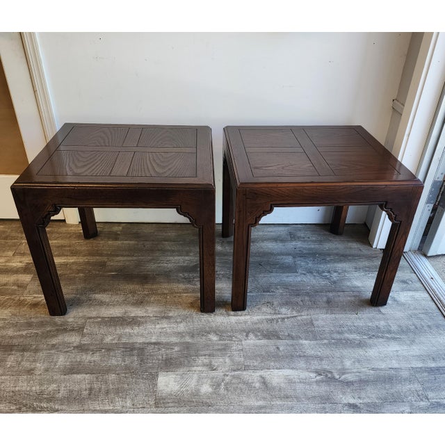 1970s Henredon Four Centuries French Country Side Tables - A Pair For Sale - Image 13 of 17