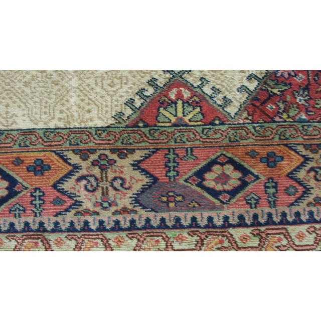 Textile Antique Turkish Serab Carpet, 12' X 14' For Sale - Image 7 of 9