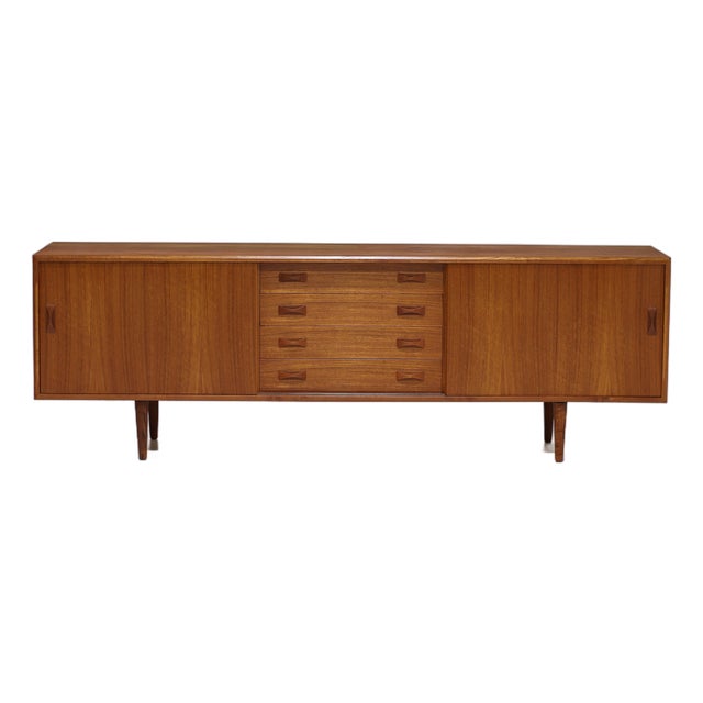 Danish Sideboard in Teak attributed to Clausen & Søn, 1960s For Sale