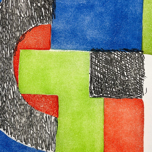 Sonia Delaunay, Totem, 1970, Etching For Sale - Image 7 of 10