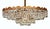 Brass and Lead Crystal Chandelier from Schröder, 1960s For Sale - Image 4 of 11