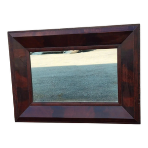 American Empire Flame Mahogany Mirror