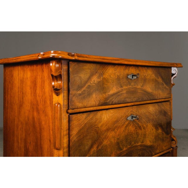 Wood Louis Philippe Chest of Drawers, 1800s For Sale - Image 7 of 18