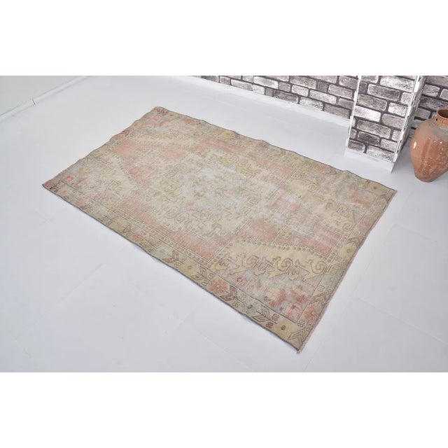 Decorative Handknotted Area Carpet For Sale - Image 9 of 10