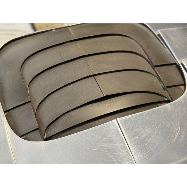 Amadeo Gabino, Sculpture, 1975, Steel & Bronze For Sale - Image 3 of 10