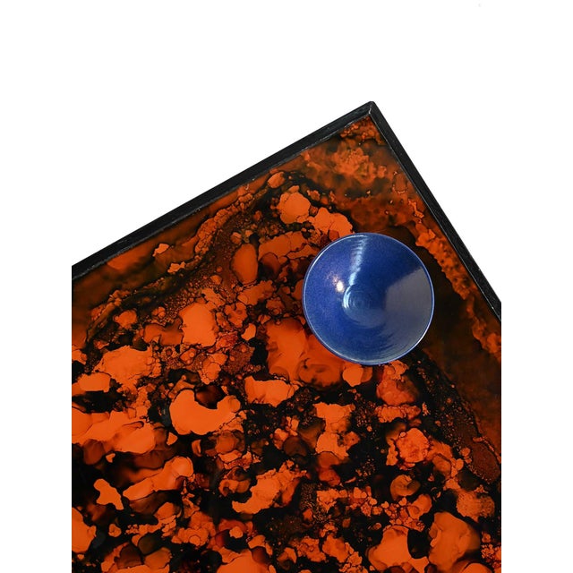 Etna Coffee Table from Jean René, 1970s For Sale - Image 9 of 12