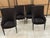 Art Deco 1980s Vintage Chairs Made by Swaim- Set of 4 For Sale - Image 3 of 8