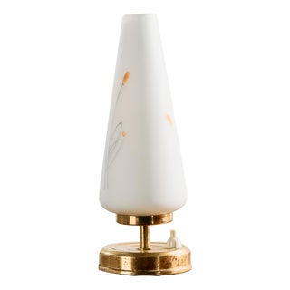 Brass Table Lamp by Rupert Nikoll, 1950s For Sale