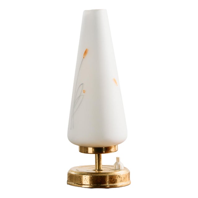Brass Table Lamp by Rupert Nikoll, 1950s For Sale