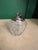 Vintage crystal table lighter marked Japan.