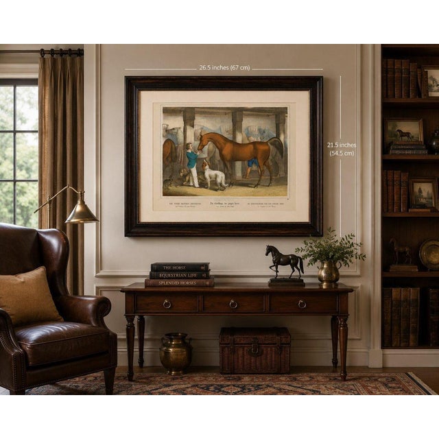 Black Karl Joseph Brodtmann, The Young Masters Favorites, 1827, Lithograph For Sale - Image 8 of 9