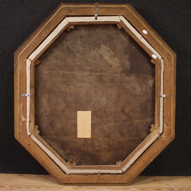 Madonna with Child and Cherub, 1750, Oil on Canvas, Framed For Sale - Image 7 of 16