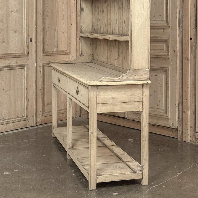 18th Century English Country Stripped Pine Dresser For Sale - Image 14 of 18