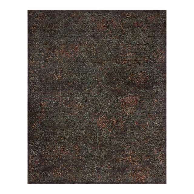 Loloi Winchester Ink / Forest 9'-3" x 12'-8" Area Rug For Sale