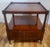 American Vintage American Mahogany Double Door Two Tier Sofa End Table Cabinet For Sale - Image 3 of 14