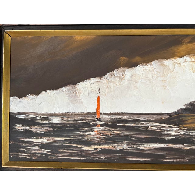Homer Costello (Am 18991977) Seascape Landscape Oil Painting, Framed