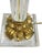 Vintage Fluted Glass Corinthian Column Lamps With Lucite Bases - a Pair For Sale - Image 14 of 18