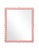 Contemporary Fleur Home Garden District Coquette Rectangle Mirror in Pink Punch, 30x42 For Sale - Image 3 of 3