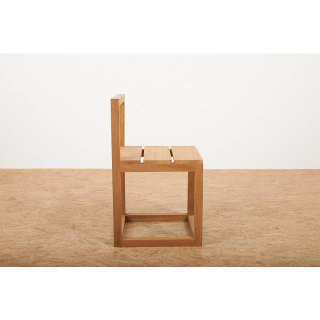 Outdoor Collection Wooden Chair by Peter Wigglesworth for Formatera, 1985., in Good conditions. Designed 1980 to 1989 I...