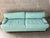 Teal Postmodern Teal Leather Loveseat by Directional Furniture. Circa 1980s. For Sale - Image 8 of 18