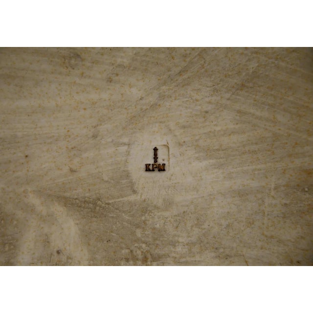 Mid 20th Century Landscape with Cabin - KPN Plaque on Porcelain For Sale - Image 9 of 9