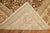 Rare large square size early 20th century authentic Persian Tabriz featuring an all over floral pattern in brown and ivory...