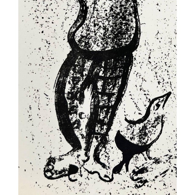 Marc Chagall, The Mountebanks, 1960, Lithograph, in Flawless conditions. Designed 1960 to 1969