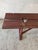 Earls 20th Century Rustic Swedish Wood Bench with Patinated Red For Sale - Image 9 of 18